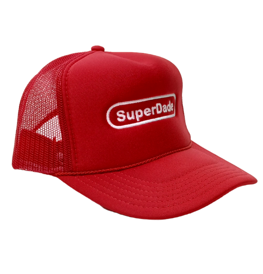 SuperDade® Red Trucker Hat