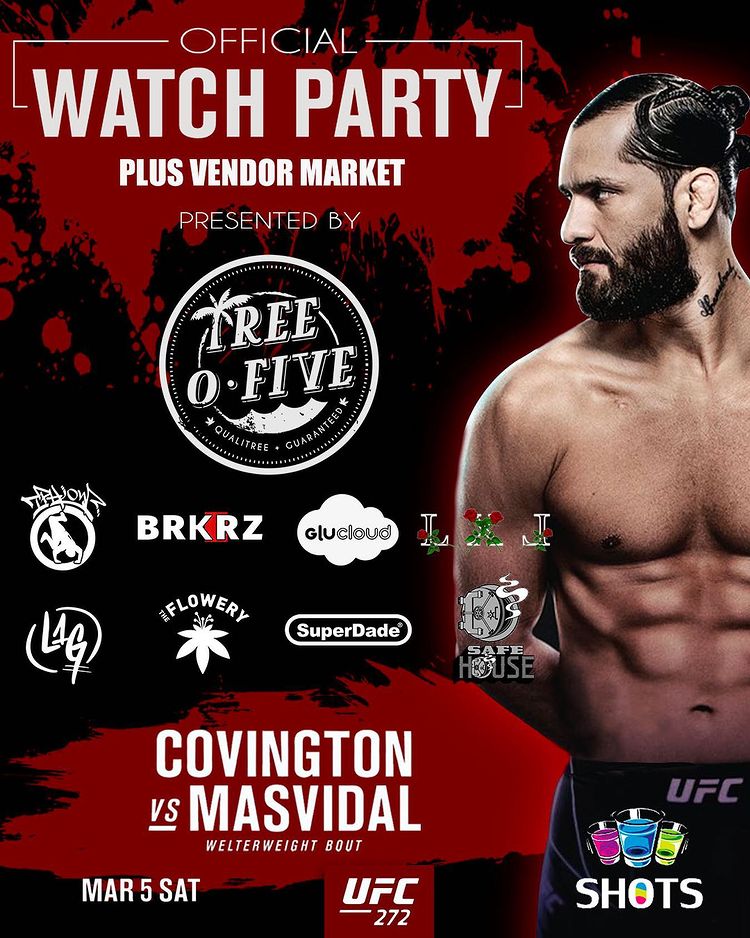 3.05 Day in Miami | Catch us @ UFC 272 watch party | Powered by TREE-O-FIVE