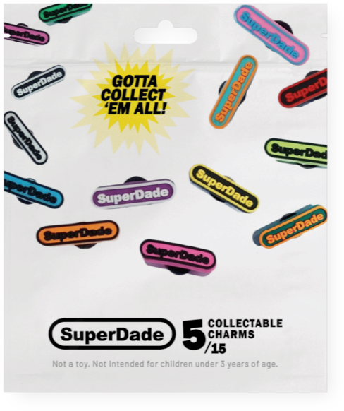 SuperDade® Charms (5pk) (Assorted)