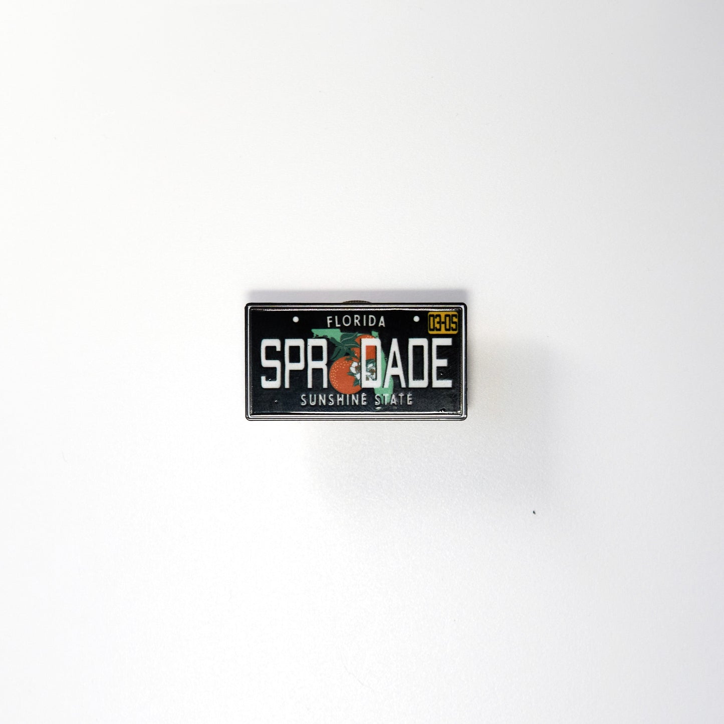 SuperDade® License Enamel Pin (Black)