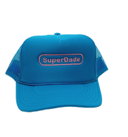 SuperDade® VICE CITY Trucker Hat (Turq/Pink)