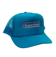 SuperDade® VICE CITY Trucker Hat (Turq/Pink)