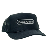 SuperDade® Black Trucker Hat